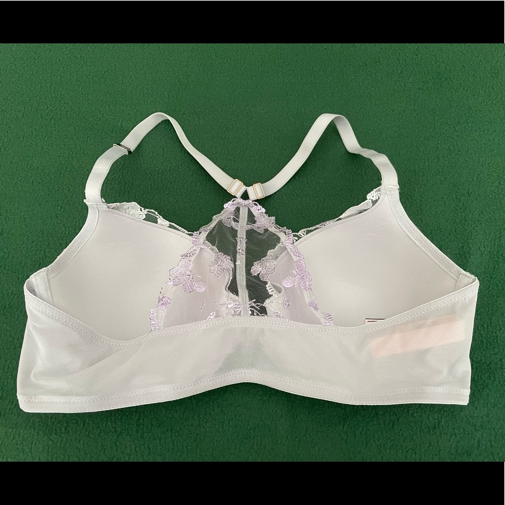 Victoria’s Secret BODY BY VICTORIA Full Coverage Shimmer Floral Racerback Bra - Picture 10 of 16